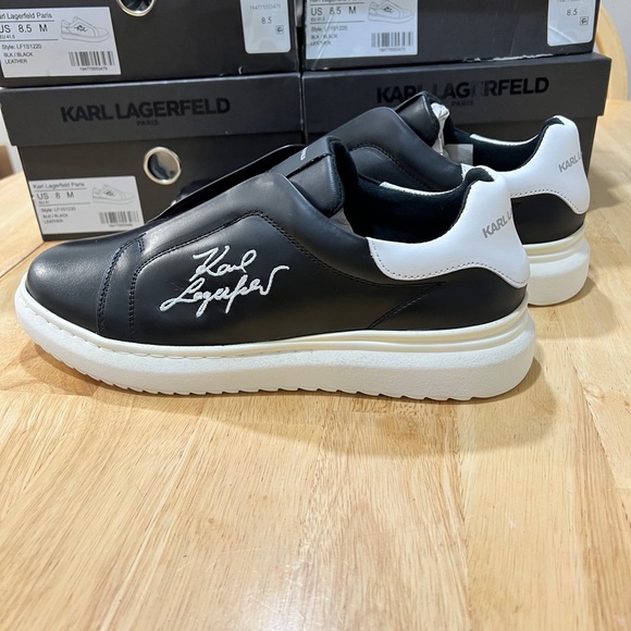 Karl Lagerfeld Paris Men\'s Slip On Sneakers BNIB READ DESCRIPTION main image 7